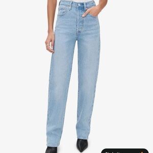Levi’s Women's Ribcage Straight Full Length Jeans